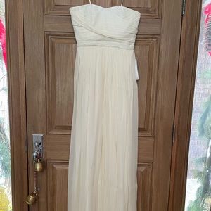 J Crew Wedding Ivory Dress Size 10